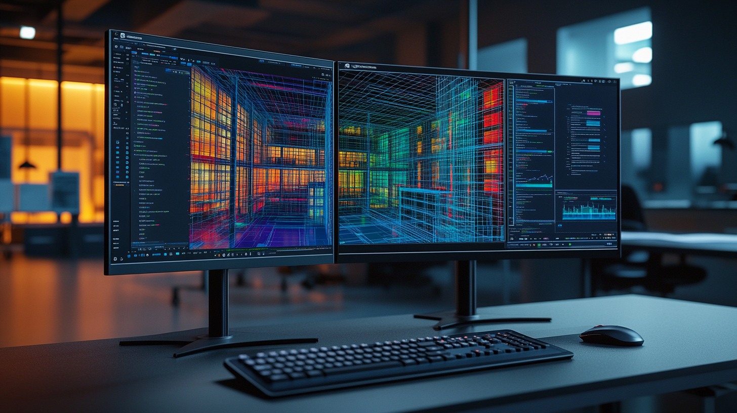 Station de travail avec données 3D avec scanner laser
